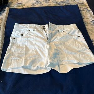 Nearly new White Shorts - Size 12